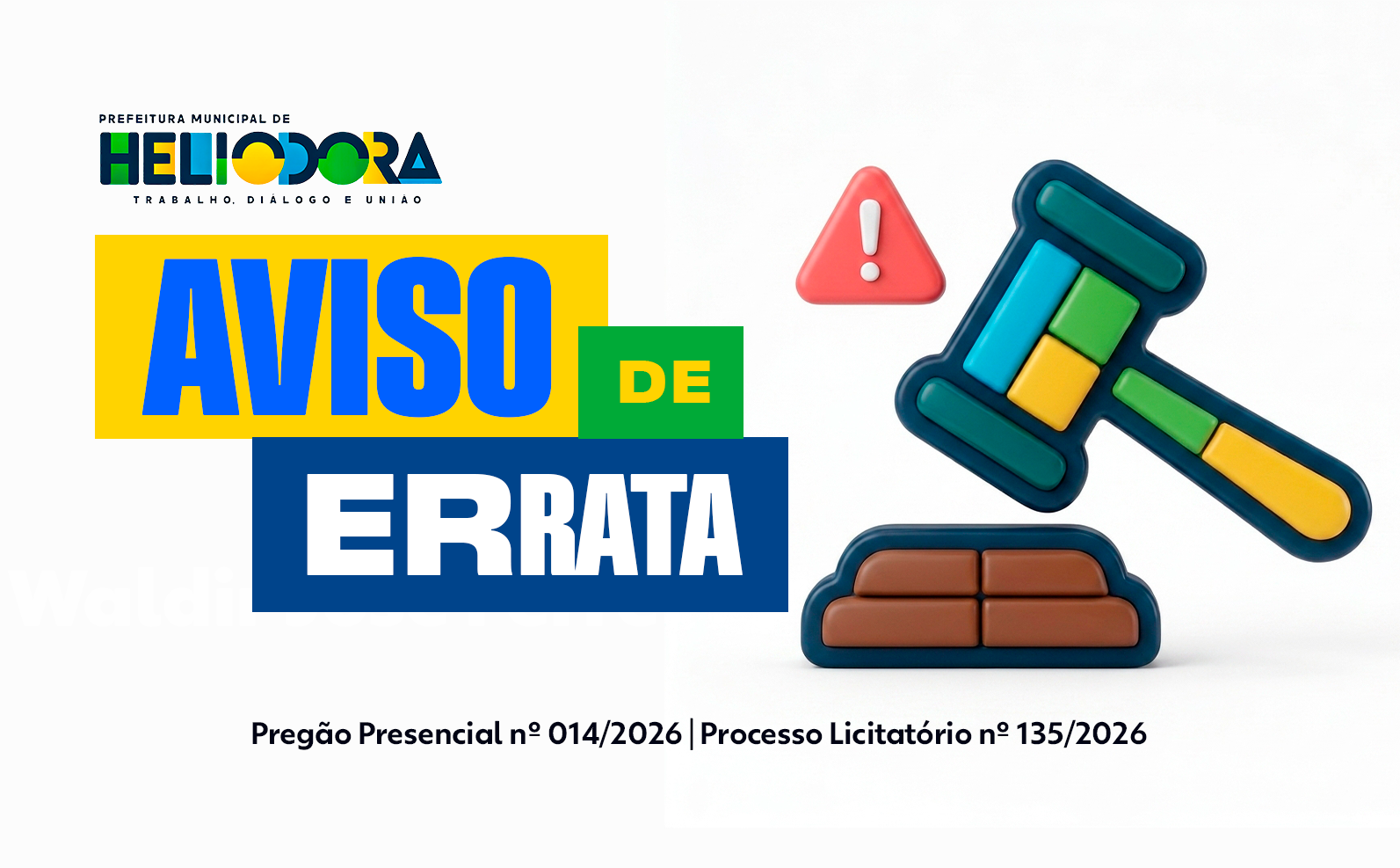 AVISO DE ERRATA